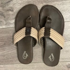 Olukai leather thong sandals